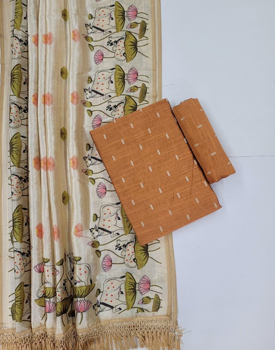 Raw Silk Salwar Suit HOTUSM364