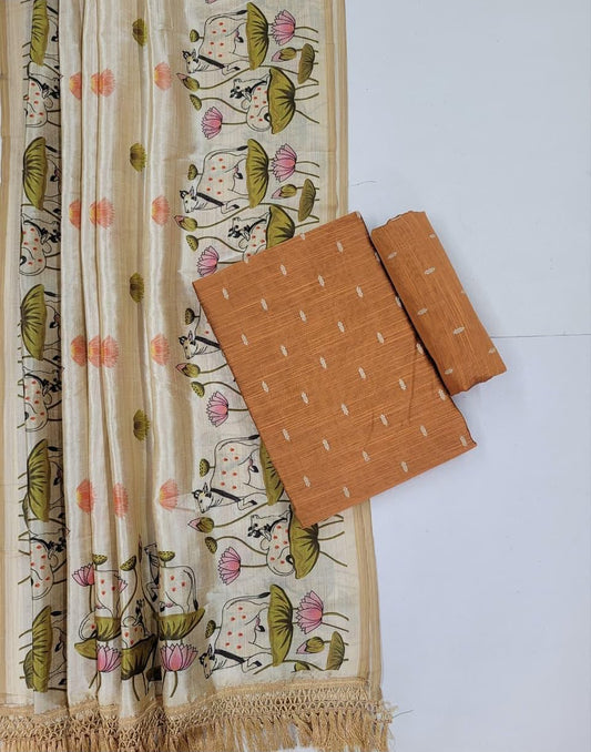 Raw Silk Salwar Suit HOTUSM364